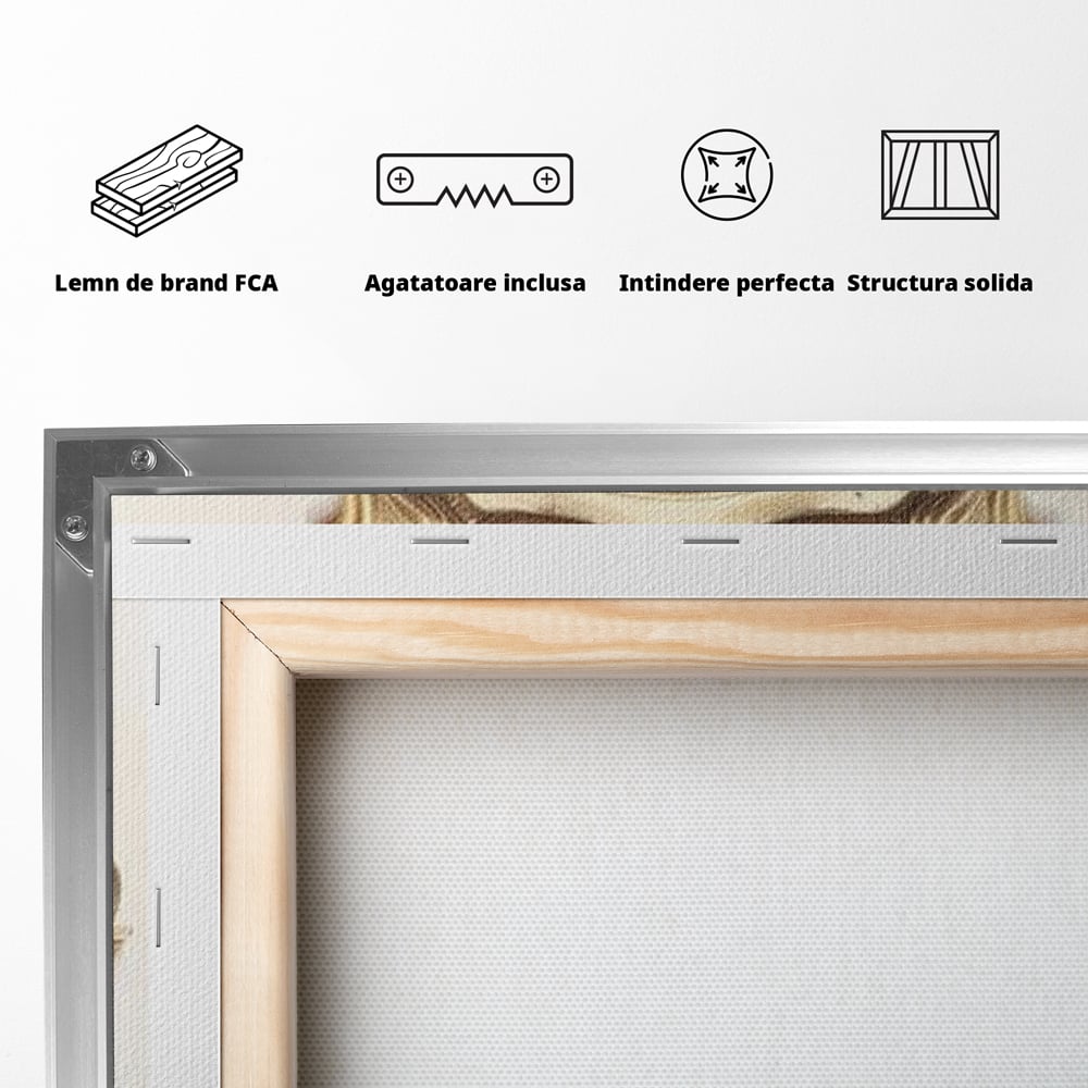 Leinwand Premium Leinwand Wandkunst, LuxCanva® N1130, Glück Taste, Luxus, Champagner, Getränk, Taste, Gold, Party, Text, Chic, Festlich, Pub, Lounge, Bar, Restaurant, Küche