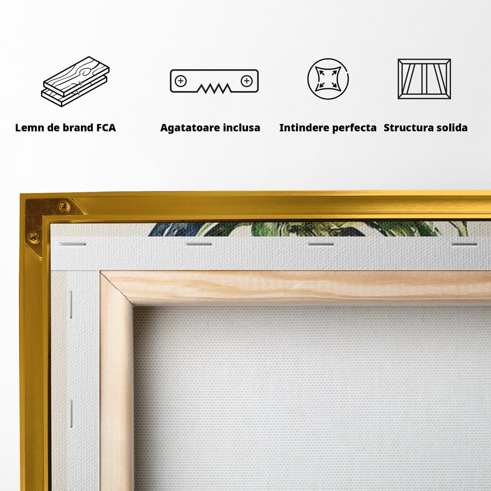 Leinwand Premium Canvas Wall Art, LuxCanva® N1134, Sommer Süße, Erdbeere, Obst, süß, süß, frisch, natürlich, gesund, rot, frisch, Geschmack, Aroma, Energie, Süßwaren, Restaurant, Küche