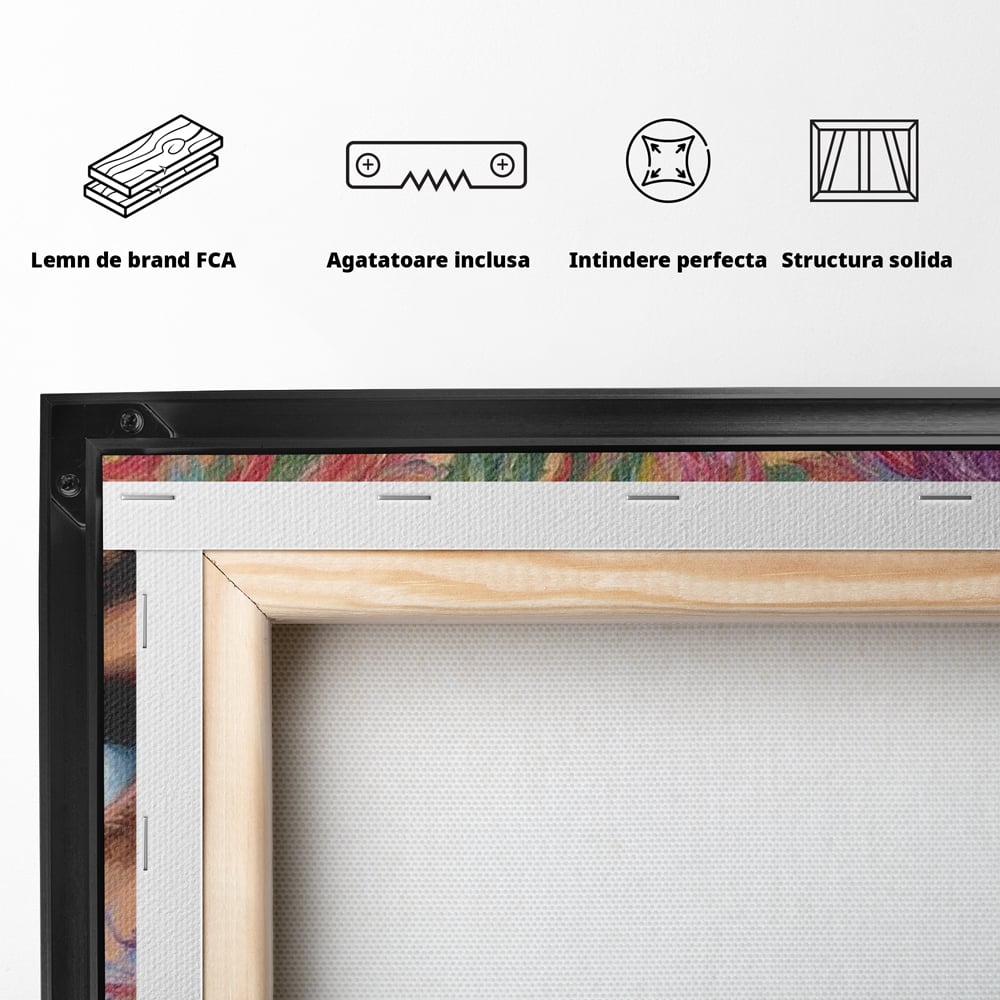 Leinwand Premium Canvas Wandkunst, LuxCanva® N1135, Unter dem Weinzauber, Blick, blaue Augen, Glas, Rotwein, Getränk, Trauben, weiblich, Kneipe, Bar, Lounge, Restaurant, Küche