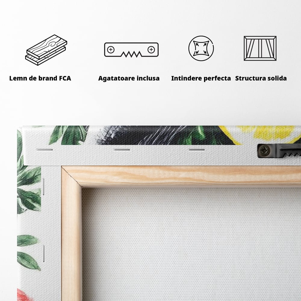 Leinwand Premium Leinwandbilder, LuxCanva® N1144, Sashimi Time, Fisch, Sushi, Zitrone, Limette, Gemüse, Rezept, Asiatisch, Kulinarische Kunst, Herzhaftes, Restaurant, Küche
