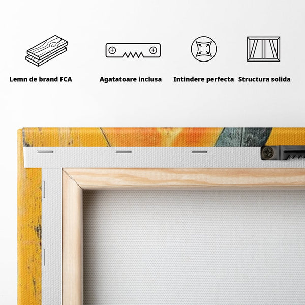 Tablou Canvas Premium, LuxCanva® N1147, Gigantul Papaya, Fruct, Exotic, Tropical, Delicios, Vacanta, Culori Vibrante, Energie, Vitamine, Restaurant, Bucatarie