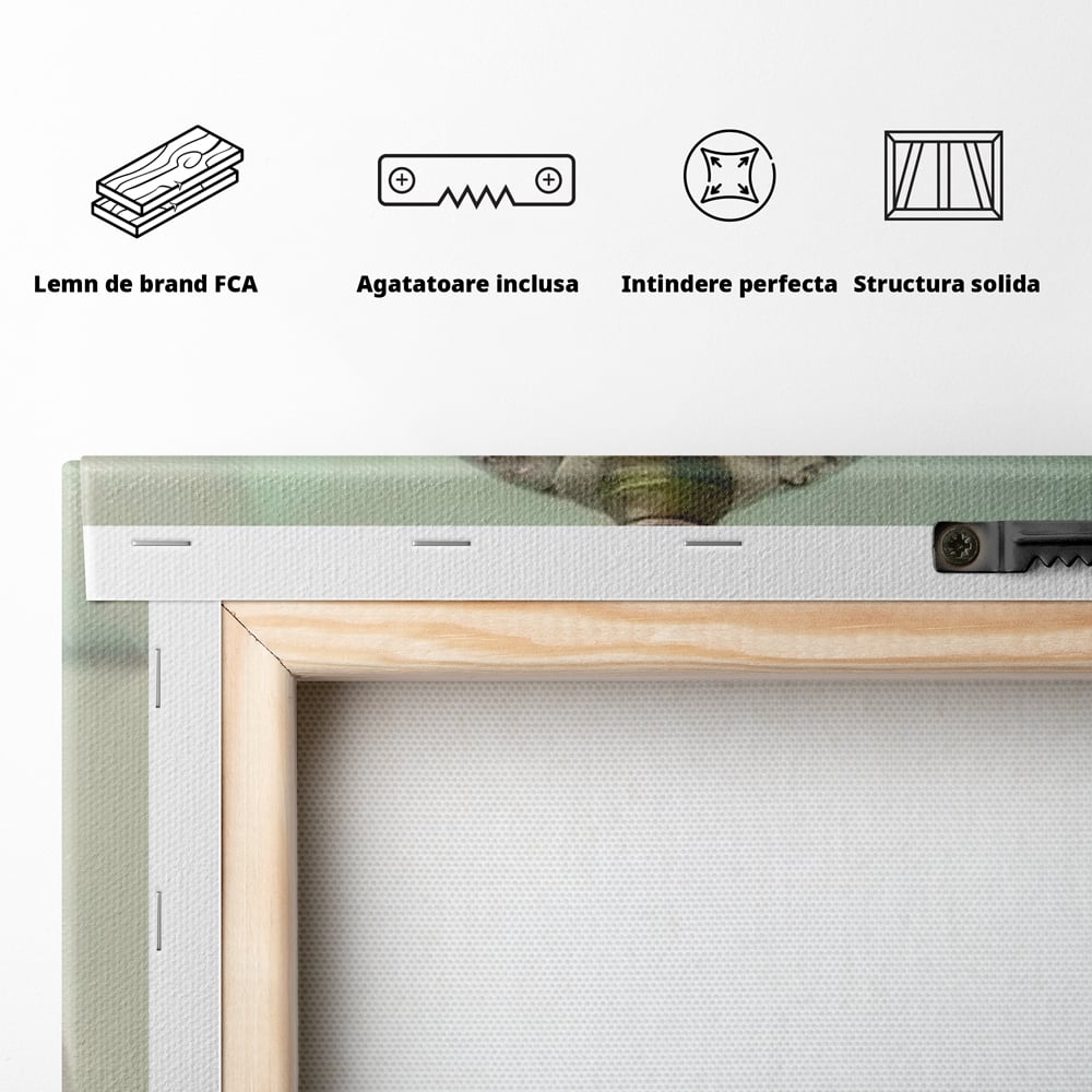 Tablou Canvas Premium, LuxCanva® N1159, Sa Inceapa Petrecerea, Clopotel, Roz, Text, Sampanie, Bautura, Vintage, Ocazie, Pub, Bar, Lounge, Restaurant, Bucatarie