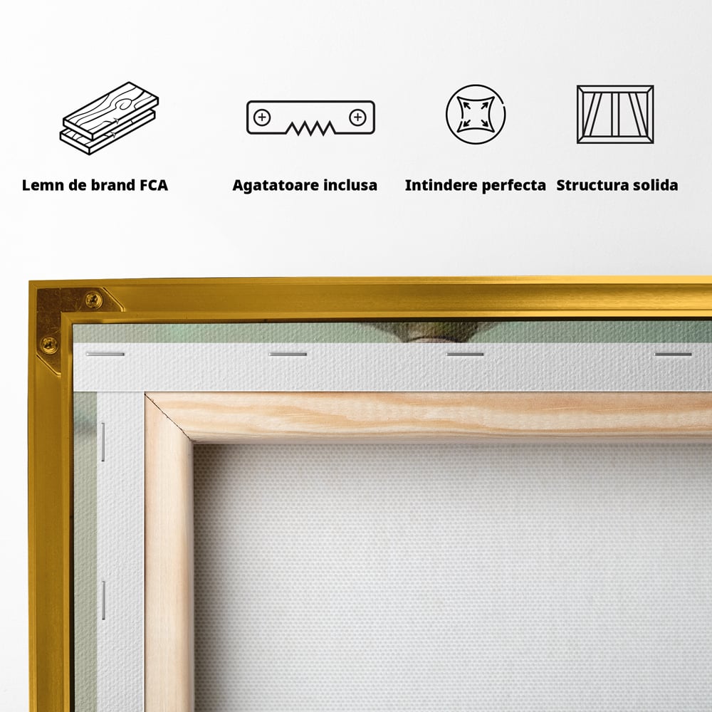 Tablou Canvas Premium, LuxCanva® N1159, Sa Inceapa Petrecerea, Clopotel, Roz, Text, Sampanie, Bautura, Vintage, Ocazie, Pub, Bar, Lounge, Restaurant, Bucatarie