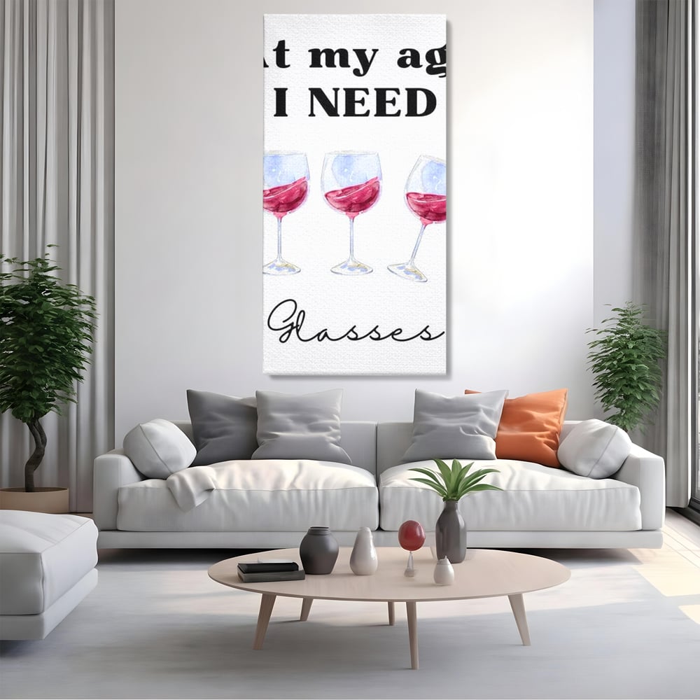 Leinwand Premium Canvas Wandkunst, LuxCanva® N1161, Ratschlag des Arztes, Rotwein, Nachricht, lustig, Getränk, Lebensmittel, Getränke, modern, modern, Pub, Bar, Lounge, Restaurant, Küche