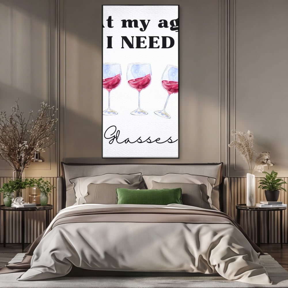 Leinwand Premium Canvas Wandkunst, LuxCanva® N1161, Ratschlag des Arztes, Rotwein, Nachricht, lustig, Getränk, Lebensmittel, Getränke, modern, modern, Pub, Bar, Lounge, Restaurant, Küche