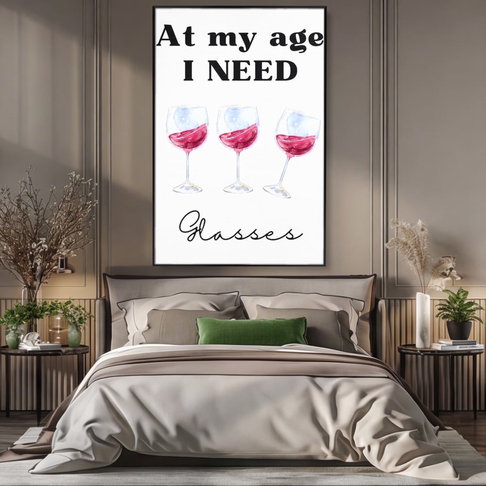 Leinwand Premium Canvas Wandkunst, LuxCanva® N1161, Ratschlag des Arztes, Rotwein, Nachricht, lustig, Getränk, Lebensmittel, Getränke, modern, modern, Pub, Bar, Lounge, Restaurant, Küche