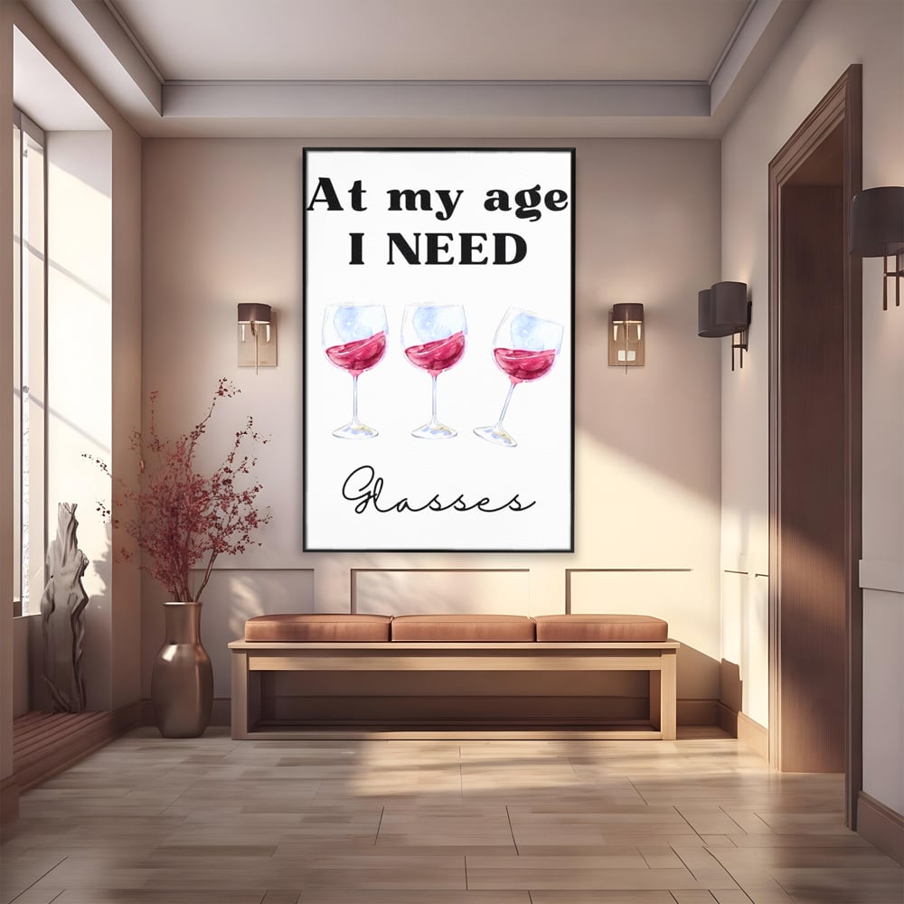 Leinwand Premium Canvas Wandkunst, LuxCanva® N1161, Ratschlag des Arztes, Rotwein, Nachricht, lustig, Getränk, Lebensmittel, Getränke, modern, modern, Pub, Bar, Lounge, Restaurant, Küche
