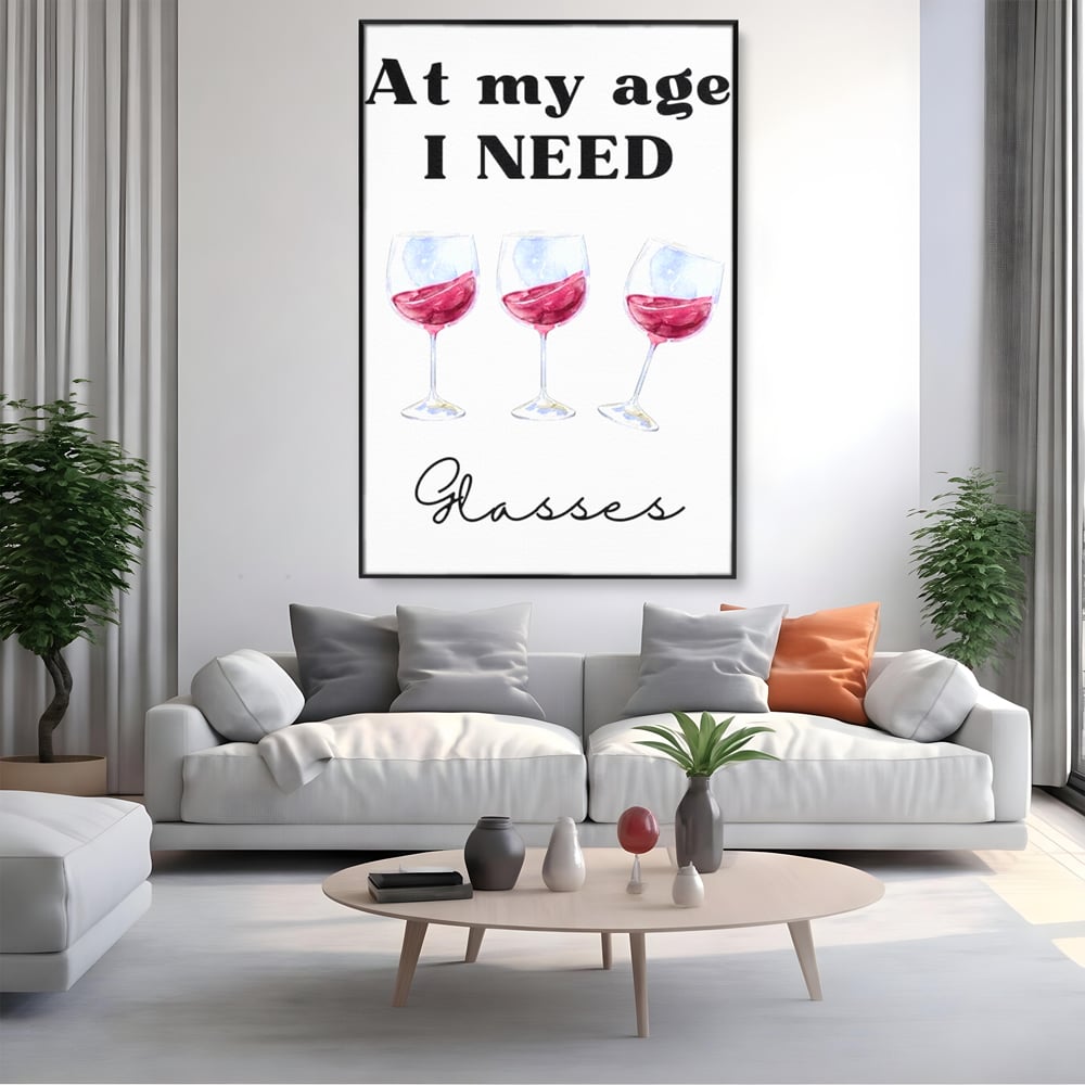 Leinwand Premium Canvas Wandkunst, LuxCanva® N1161, Ratschlag des Arztes, Rotwein, Nachricht, lustig, Getränk, Lebensmittel, Getränke, modern, modern, Pub, Bar, Lounge, Restaurant, Küche