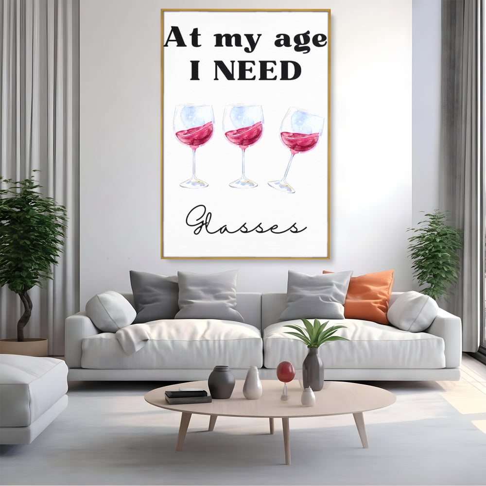 Leinwand Premium Canvas Wandkunst, LuxCanva® N1161, Ratschlag des Arztes, Rotwein, Nachricht, lustig, Getränk, Lebensmittel, Getränke, modern, modern, Pub, Bar, Lounge, Restaurant, Küche