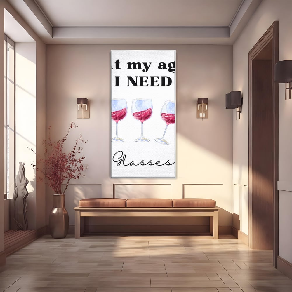 Leinwand Premium Canvas Wandkunst, LuxCanva® N1161, Ratschlag des Arztes, Rotwein, Nachricht, lustig, Getränk, Lebensmittel, Getränke, modern, modern, Pub, Bar, Lounge, Restaurant, Küche