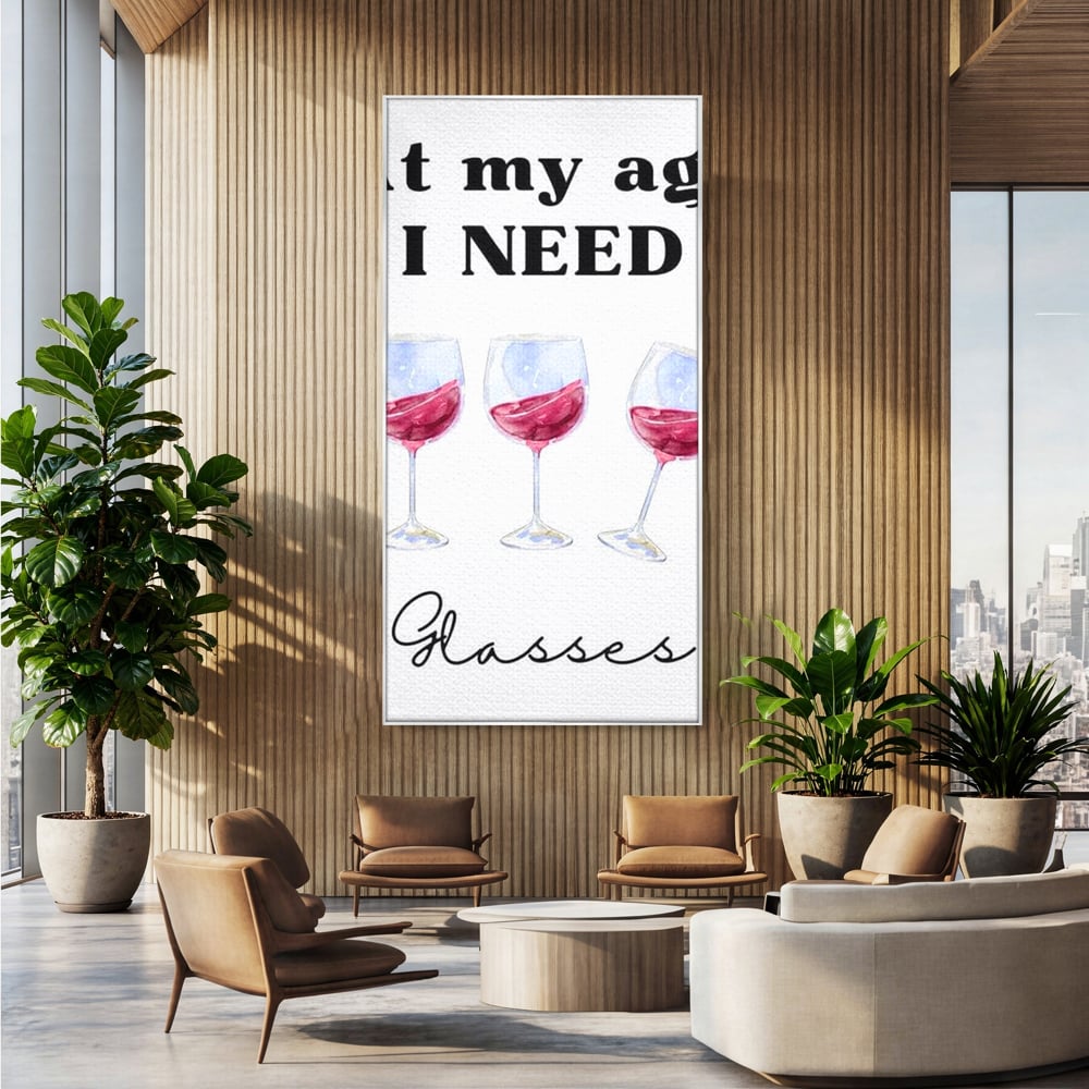 Leinwand Premium Canvas Wandkunst, LuxCanva® N1161, Ratschlag des Arztes, Rotwein, Nachricht, lustig, Getränk, Lebensmittel, Getränke, modern, modern, Pub, Bar, Lounge, Restaurant, Küche