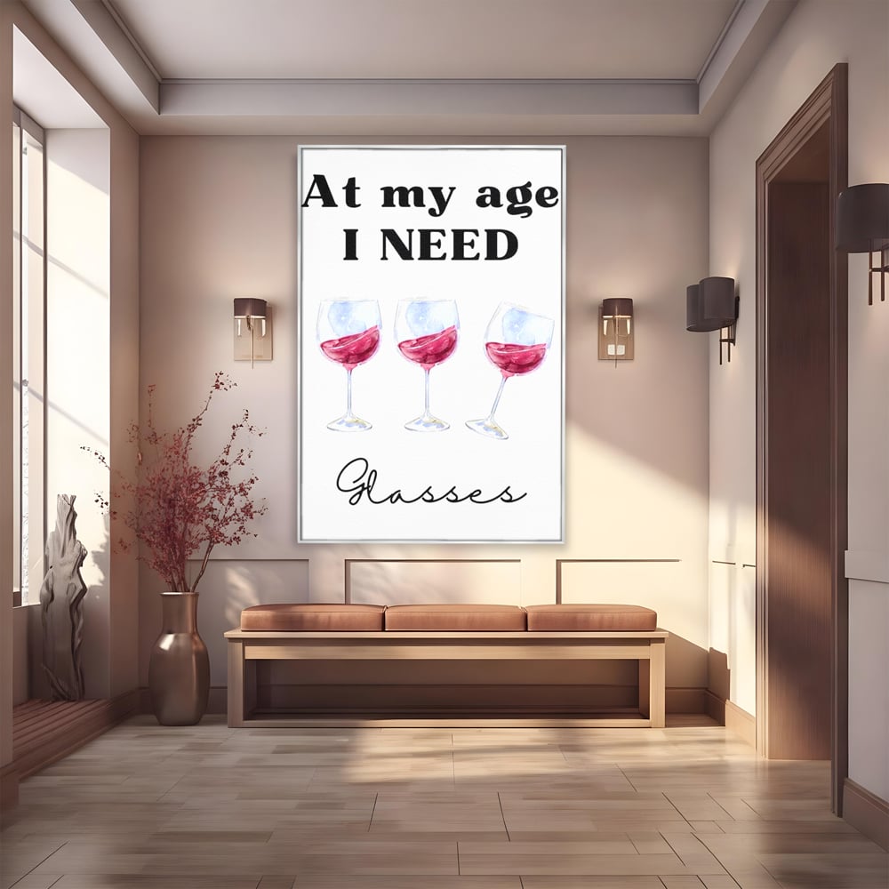 Leinwand Premium Canvas Wandkunst, LuxCanva® N1161, Ratschlag des Arztes, Rotwein, Nachricht, lustig, Getränk, Lebensmittel, Getränke, modern, modern, Pub, Bar, Lounge, Restaurant, Küche