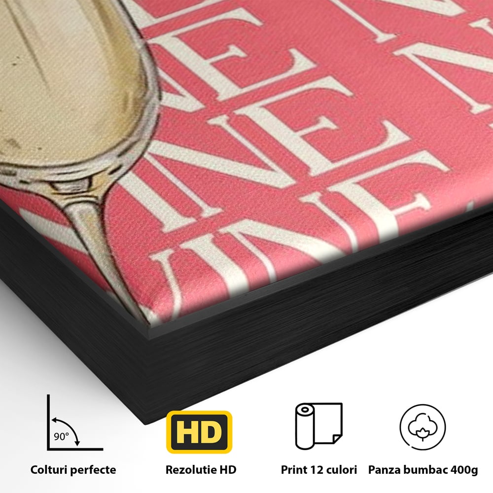 Leinwand Premium Canvas Wandkunst, LuxCanva® N1162, Spaß am Glas, Champagner, Gläser, Gläser, Toast, Sekt, Modern, Party, Kneipe, Pub, Bar, Lounge, Restaurant, Küche