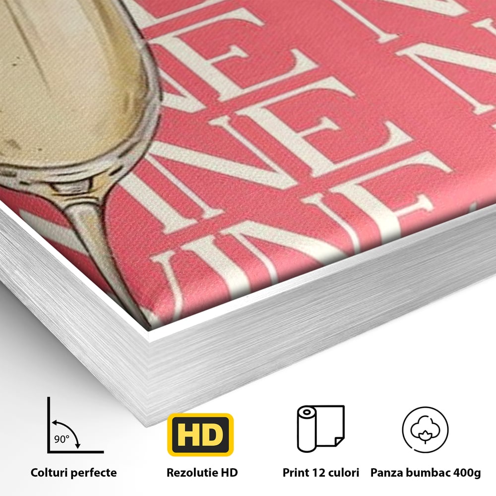 Leinwand Premium Canvas Wandkunst, LuxCanva® N1162, Spaß am Glas, Champagner, Gläser, Gläser, Toast, Sekt, Modern, Party, Kneipe, Pub, Bar, Lounge, Restaurant, Küche
