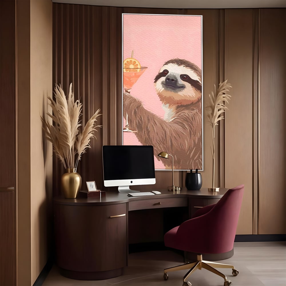 Tablou Canvas Premium, LuxCanva® N1167, Petrecere in Fiecare Zi, Cocktail, Bautura, Lenes, Animal, Relaxare, Party, Pub, Bar, Lounge, Restaurant, Bucatarie