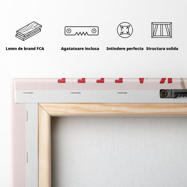Tablou Canvas Premium, LuxCanva® N1168, Cafea fara Frontiere, Cafea, Dimineata, Obicei, Universal, International, Cafenea, Pub, Bar, Lounge, Restaurant, Bucatarie