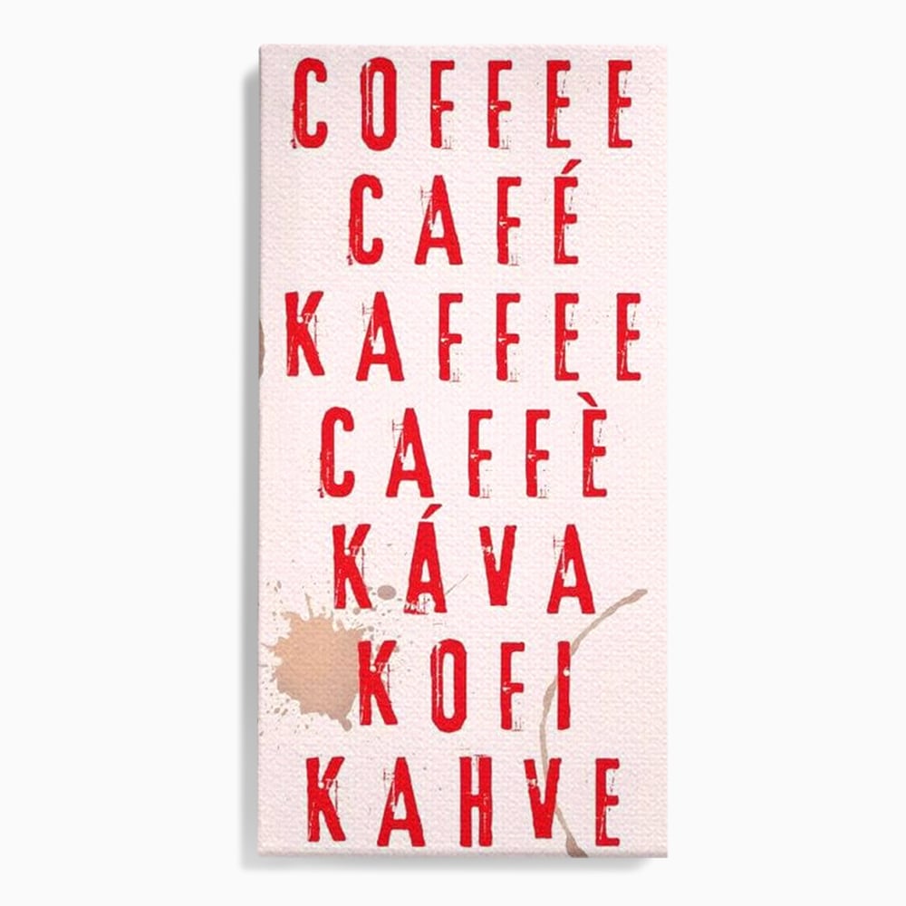 Tablou Canvas Premium, LuxCanva® N1168, Cafea fara Frontiere, Cafea, Dimineata, Obicei, Universal, International, Cafenea, Pub, Bar, Lounge, Restaurant, Bucatarie