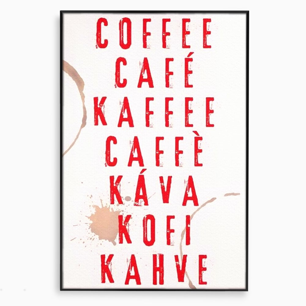 Tablou Canvas Premium, LuxCanva® N1168, Cafea fara Frontiere, Cafea, Dimineata, Obicei, Universal, International, Cafenea, Pub, Bar, Lounge, Restaurant, Bucatarie
