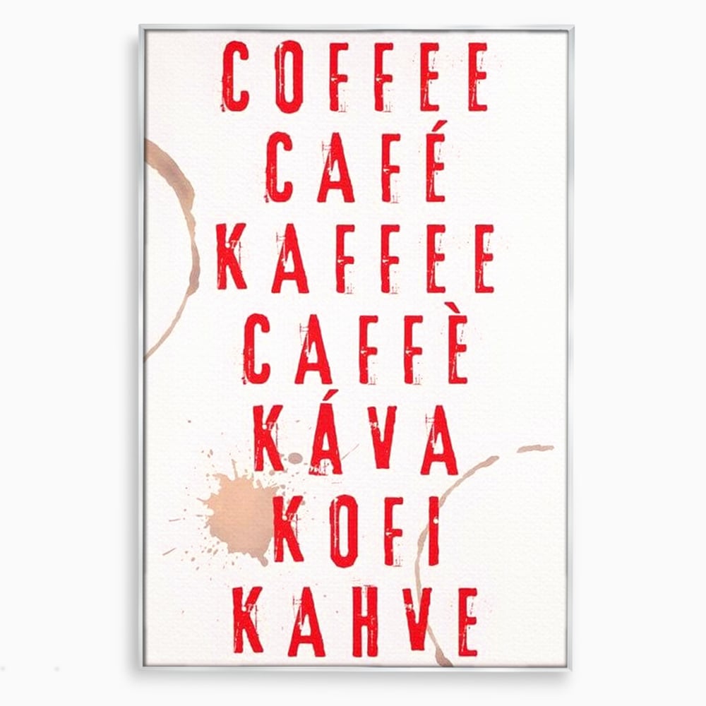 Tablou Canvas Premium, LuxCanva® N1168, Cafea fara Frontiere, Cafea, Dimineata, Obicei, Universal, International, Cafenea, Pub, Bar, Lounge, Restaurant, Bucatarie