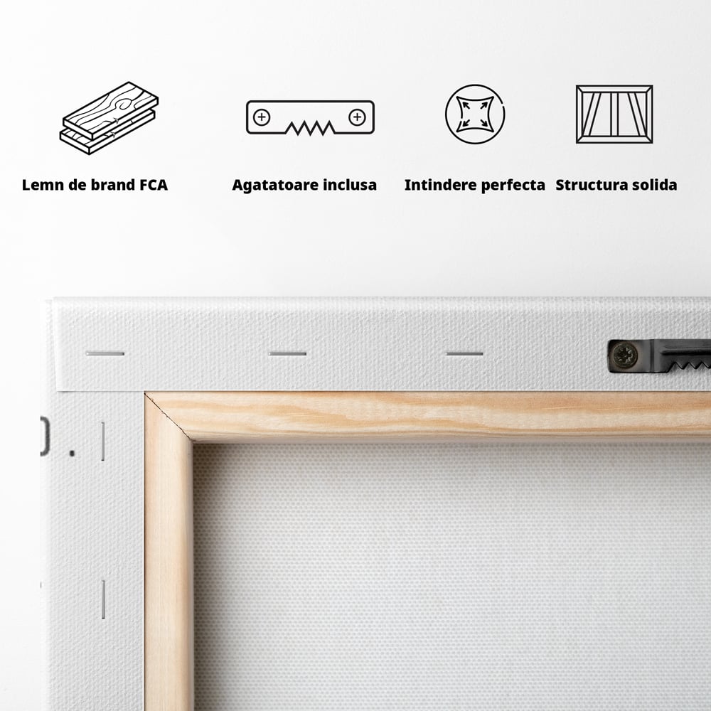 Tablou Canvas Premium, LuxCanva® N1169, Un Mic Poem Aromat, Cafea, Poezie, Dimineata, Design, Modern, Amuzant, Cafenea, Pub, Bar, Lounge, Restaurant, Bucatarie