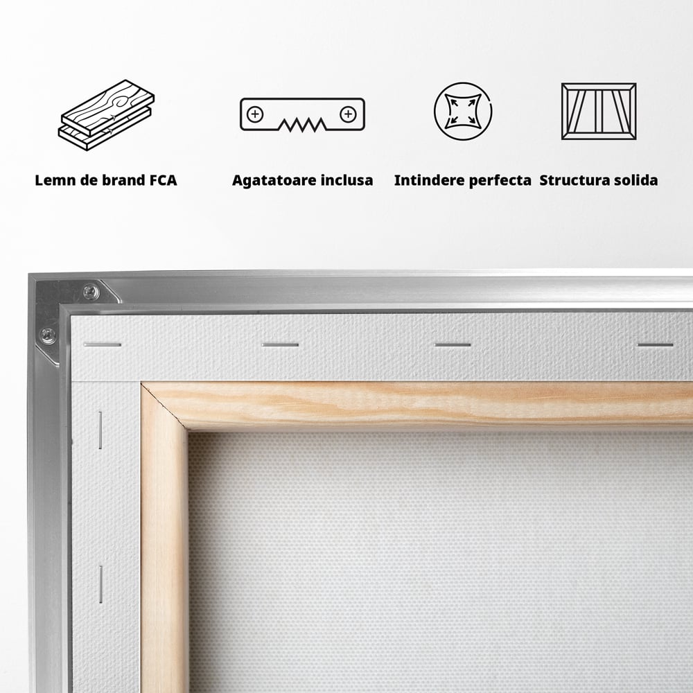 Tablou Canvas Premium, LuxCanva® N1169, Un Mic Poem Aromat, Cafea, Poezie, Dimineata, Design, Modern, Amuzant, Cafenea, Pub, Bar, Lounge, Restaurant, Bucatarie
