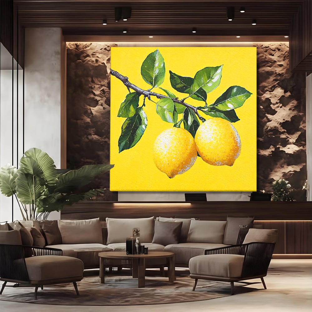 Leinwand Premium Canvas Wall Art, LuxCanva® N1179, Happy Erdbeeren, Limonade, Limonade, Erdbeere, natürlich, Obst, frisch, Kleie, Blätter, Pub, Bar, Lounge, Restaurant, Küche
