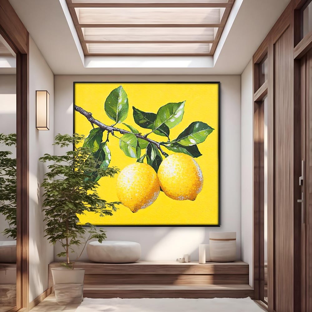 Leinwand Premium Canvas Wall Art, LuxCanva® N1179, Happy Erdbeeren, Limonade, Limonade, Erdbeere, natürlich, Obst, frisch, Kleie, Blätter, Pub, Bar, Lounge, Restaurant, Küche