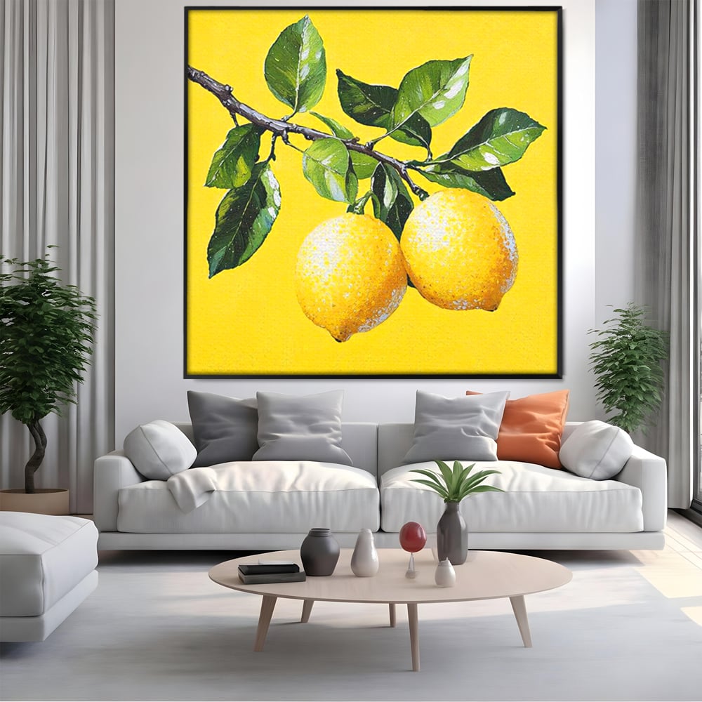 Leinwand Premium Canvas Wall Art, LuxCanva® N1179, Happy Erdbeeren, Limonade, Limonade, Erdbeere, natürlich, Obst, frisch, Kleie, Blätter, Pub, Bar, Lounge, Restaurant, Küche