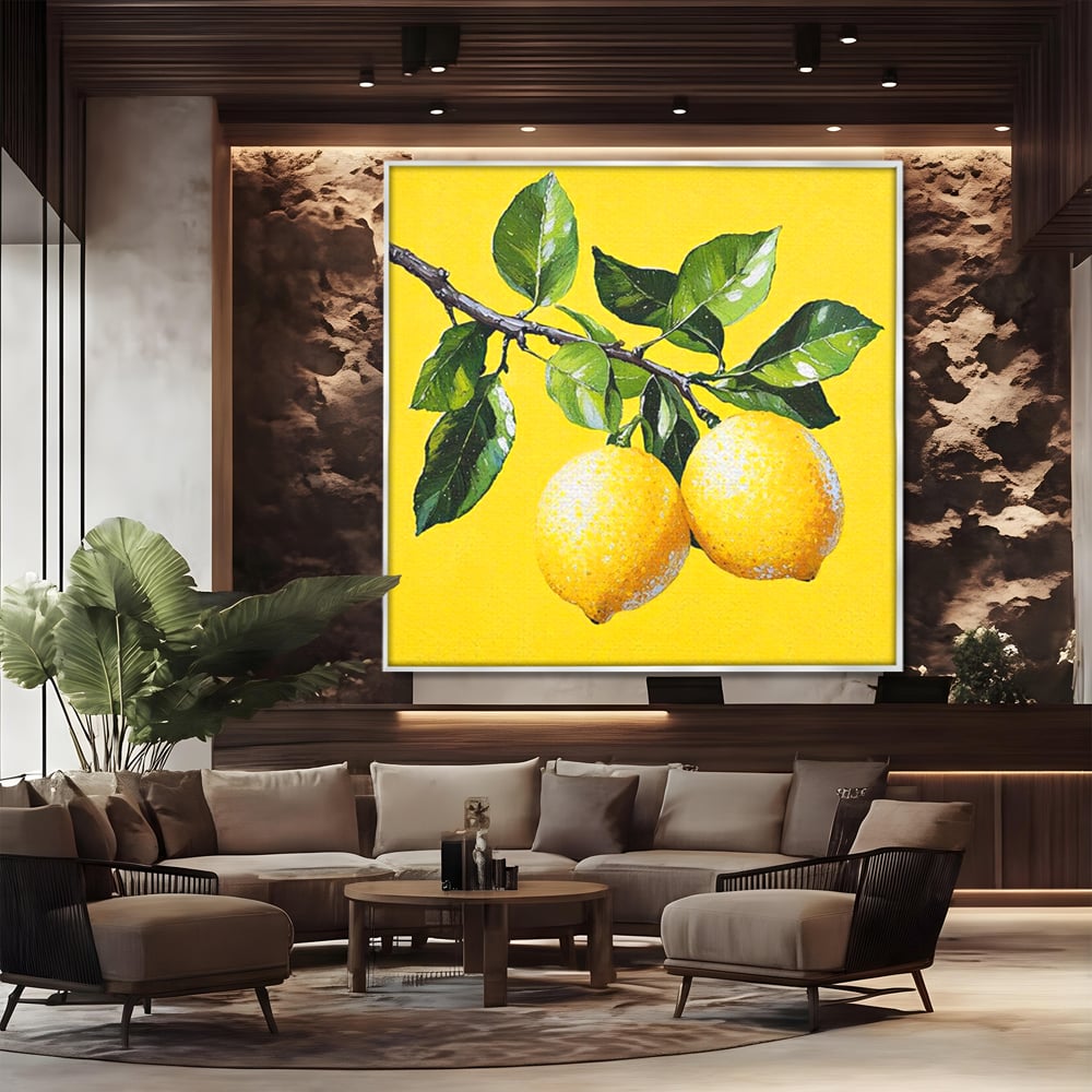 Leinwand Premium Canvas Wall Art, LuxCanva® N1179, Happy Erdbeeren, Limonade, Limonade, Erdbeere, natürlich, Obst, frisch, Kleie, Blätter, Pub, Bar, Lounge, Restaurant, Küche
