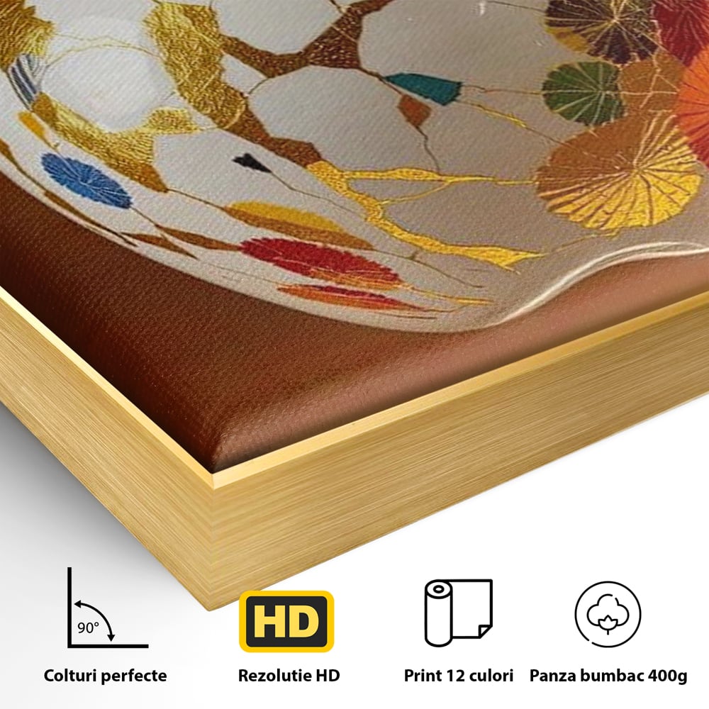 Leinwand Wandkunst Premium, LuxCanva® N1180, Ein Sammlerstück, Porzellan, Kostbar, Luxus, Modern, Elegant, Design, Meer, Japanisch, Orientalisch, Restaurant, Küche