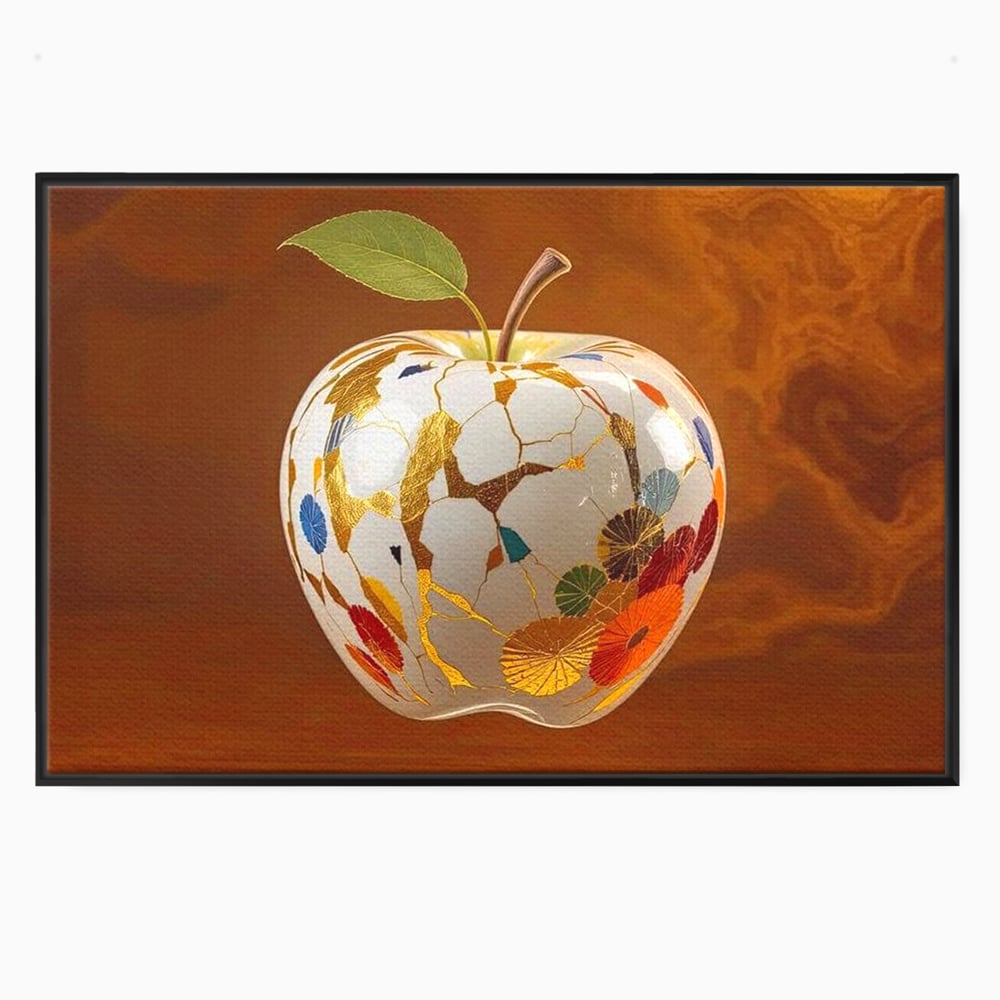 Leinwand Wandkunst Premium, LuxCanva® N1180, Ein Sammlerstück, Porzellan, Kostbar, Luxus, Modern, Elegant, Design, Meer, Japanisch, Orientalisch, Restaurant, Küche