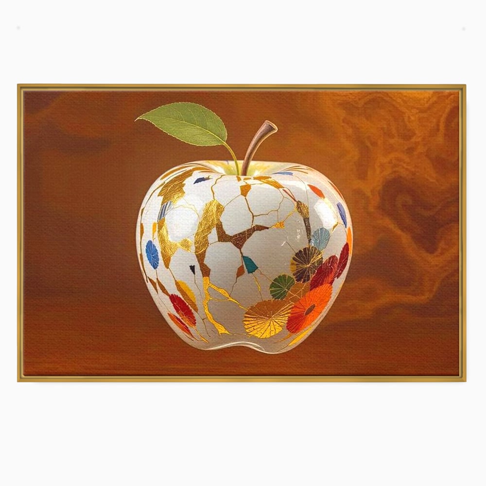Leinwand Wandkunst Premium, LuxCanva® N1180, Ein Sammlerstück, Porzellan, Kostbar, Luxus, Modern, Elegant, Design, Meer, Japanisch, Orientalisch, Restaurant, Küche