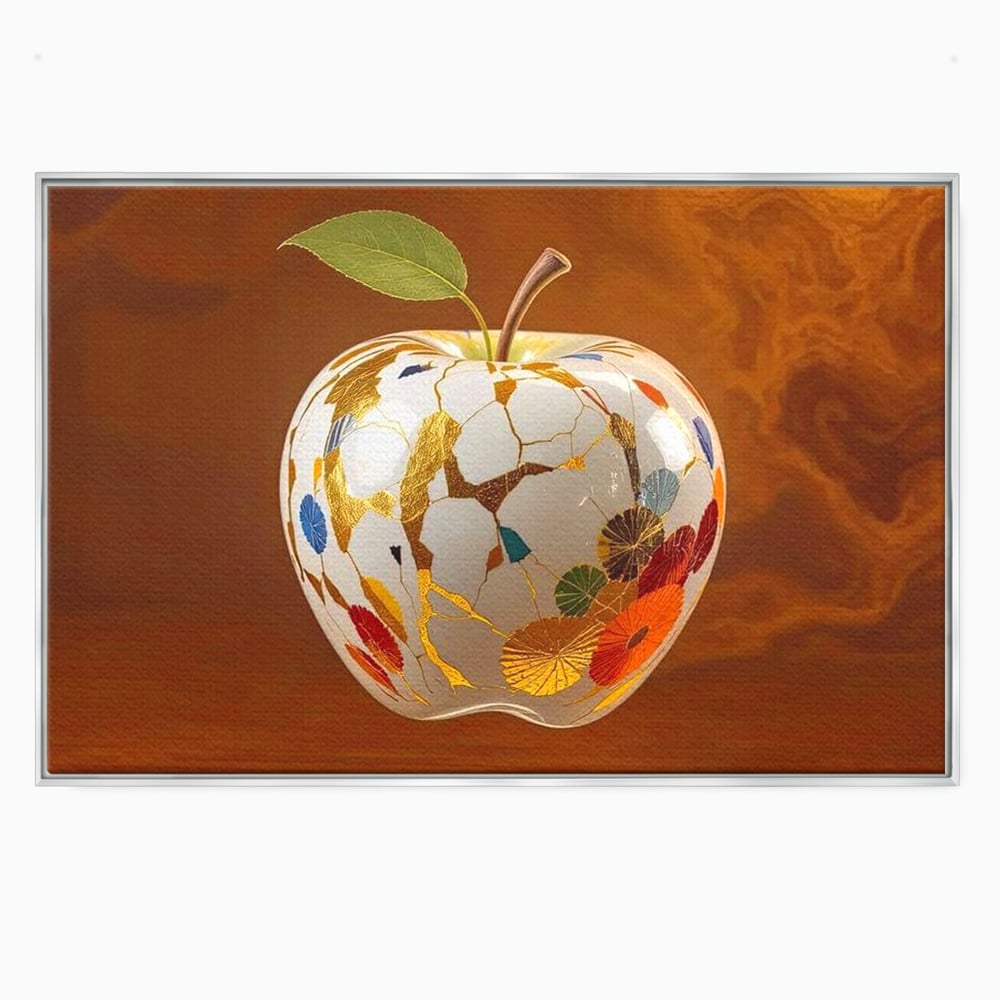 Leinwand Wandkunst Premium, LuxCanva® N1180, Ein Sammlerstück, Porzellan, Kostbar, Luxus, Modern, Elegant, Design, Meer, Japanisch, Orientalisch, Restaurant, Küche