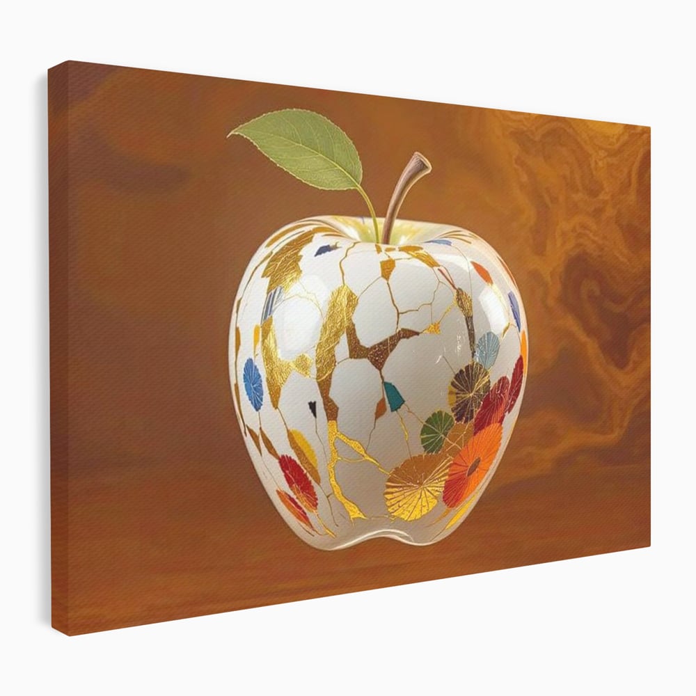 Leinwand Wandkunst Premium, LuxCanva® N1180, Ein Sammlerstück, Porzellan, Kostbar, Luxus, Modern, Elegant, Design, Meer, Japanisch, Orientalisch, Restaurant, Küche