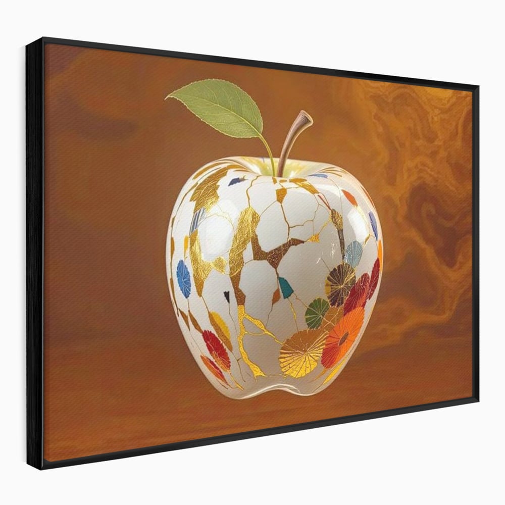Leinwand Wandkunst Premium, LuxCanva® N1180, Ein Sammlerstück, Porzellan, Kostbar, Luxus, Modern, Elegant, Design, Meer, Japanisch, Orientalisch, Restaurant, Küche