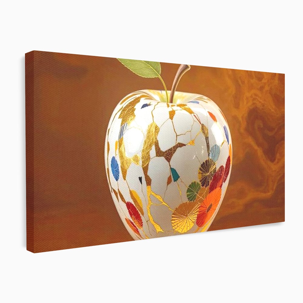 Leinwand Wandkunst Premium, LuxCanva® N1180, Ein Sammlerstück, Porzellan, Kostbar, Luxus, Modern, Elegant, Design, Meer, Japanisch, Orientalisch, Restaurant, Küche