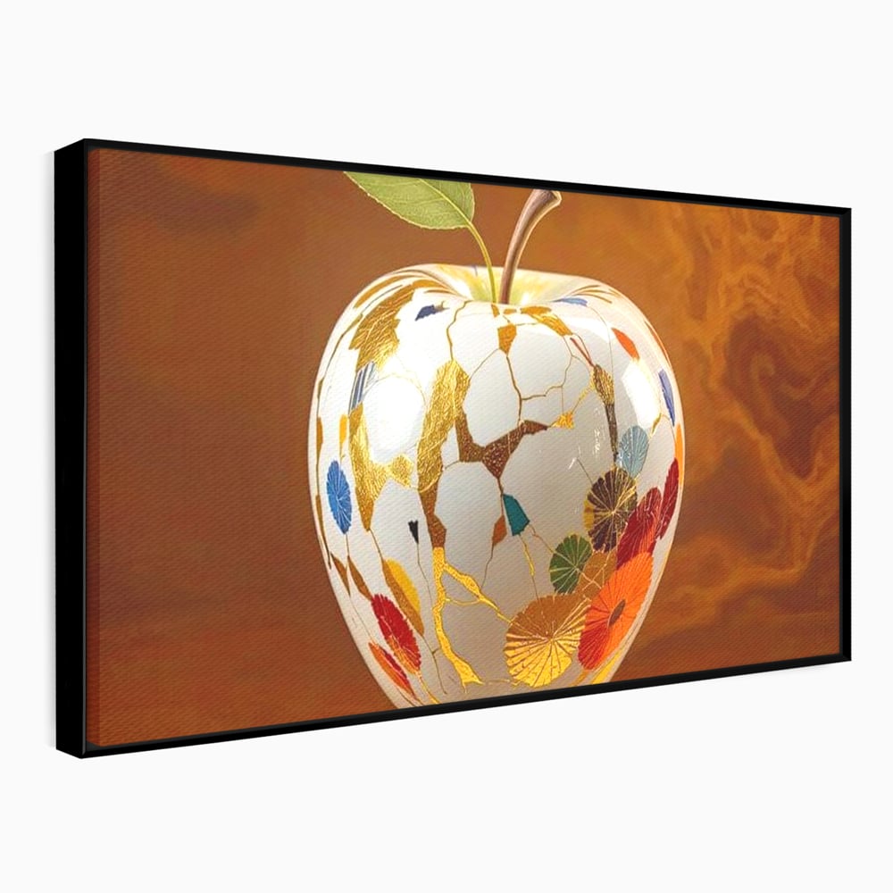 Leinwand Wandkunst Premium, LuxCanva® N1180, Ein Sammlerstück, Porzellan, Kostbar, Luxus, Modern, Elegant, Design, Meer, Japanisch, Orientalisch, Restaurant, Küche
