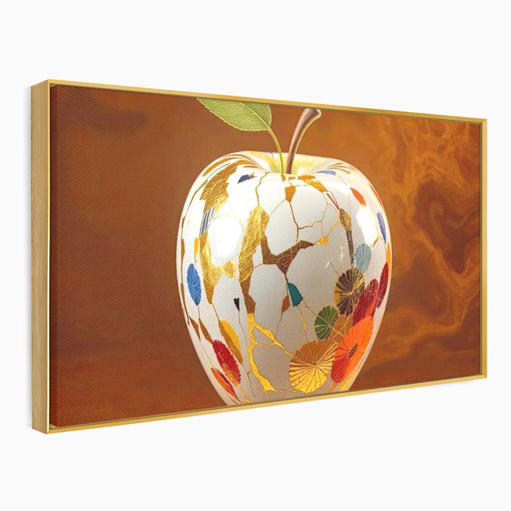 Leinwand Wandkunst Premium, LuxCanva® N1180, Ein Sammlerstück, Porzellan, Kostbar, Luxus, Modern, Elegant, Design, Meer, Japanisch, Orientalisch, Restaurant, Küche