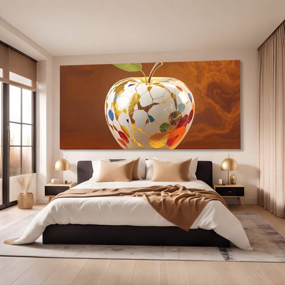 Leinwand Wandkunst Premium, LuxCanva® N1180, Ein Sammlerstück, Porzellan, Kostbar, Luxus, Modern, Elegant, Design, Meer, Japanisch, Orientalisch, Restaurant, Küche