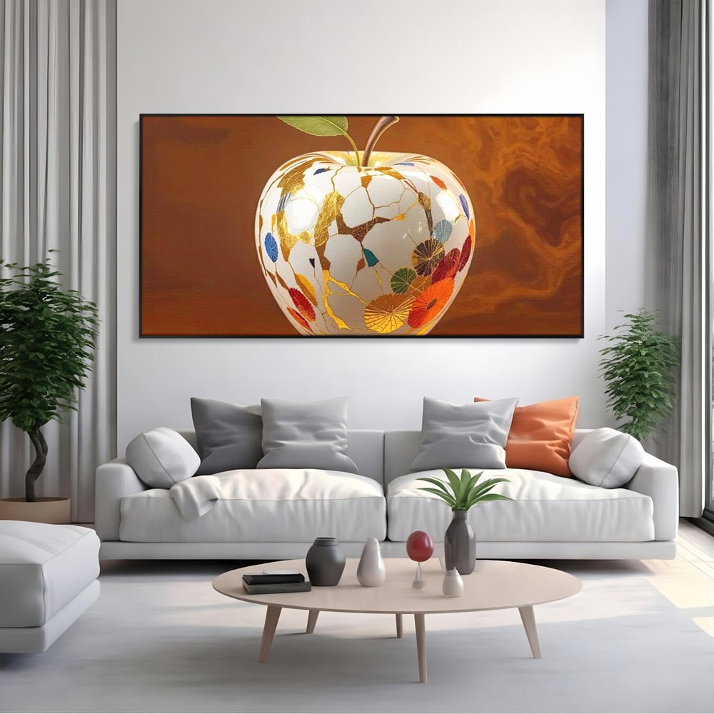 Leinwand Wandkunst Premium, LuxCanva® N1180, Ein Sammlerstück, Porzellan, Kostbar, Luxus, Modern, Elegant, Design, Meer, Japanisch, Orientalisch, Restaurant, Küche