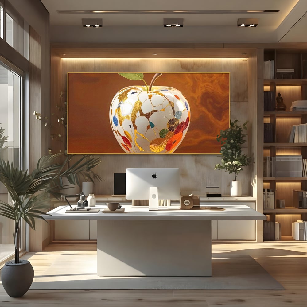 Leinwand Wandkunst Premium, LuxCanva® N1180, Ein Sammlerstück, Porzellan, Kostbar, Luxus, Modern, Elegant, Design, Meer, Japanisch, Orientalisch, Restaurant, Küche