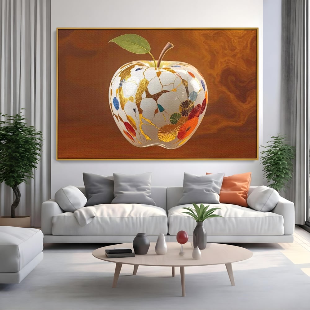 Leinwand Wandkunst Premium, LuxCanva® N1180, Ein Sammlerstück, Porzellan, Kostbar, Luxus, Modern, Elegant, Design, Meer, Japanisch, Orientalisch, Restaurant, Küche