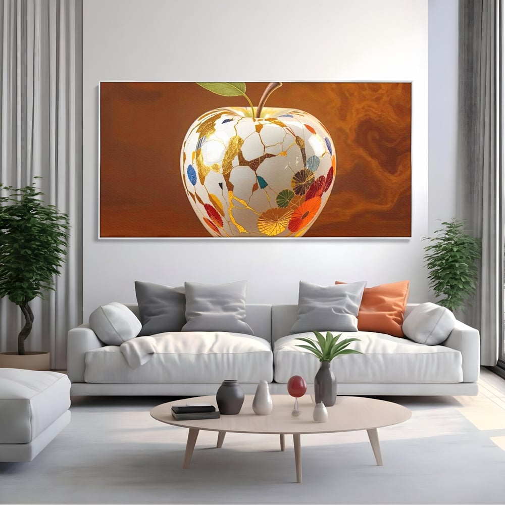 Leinwand Wandkunst Premium, LuxCanva® N1180, Ein Sammlerstück, Porzellan, Kostbar, Luxus, Modern, Elegant, Design, Meer, Japanisch, Orientalisch, Restaurant, Küche