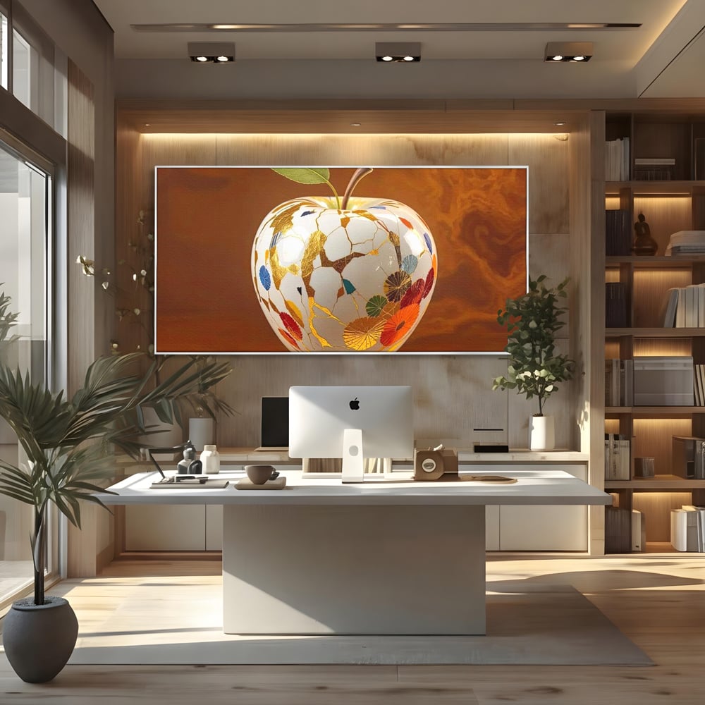 Leinwand Wandkunst Premium, LuxCanva® N1180, Ein Sammlerstück, Porzellan, Kostbar, Luxus, Modern, Elegant, Design, Meer, Japanisch, Orientalisch, Restaurant, Küche