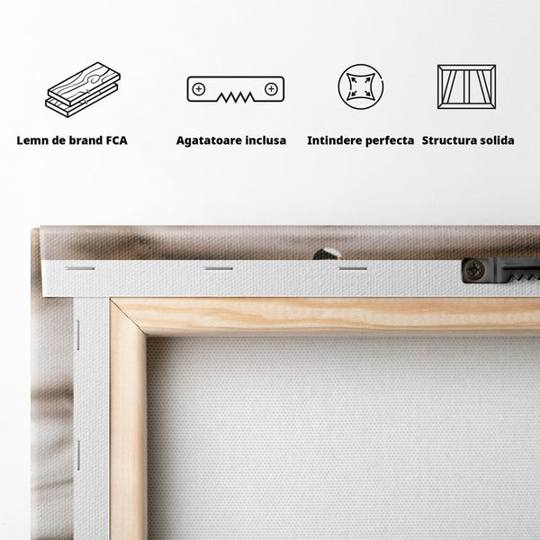 Tablou Canvas Premium, LuxCanva® N1198, Ultimul Strop, Picatura, Lichid, Apa, Artistic, Dinamic, Minimalist, Pub, Bar, Lounge, Restaurant, Bucatarie