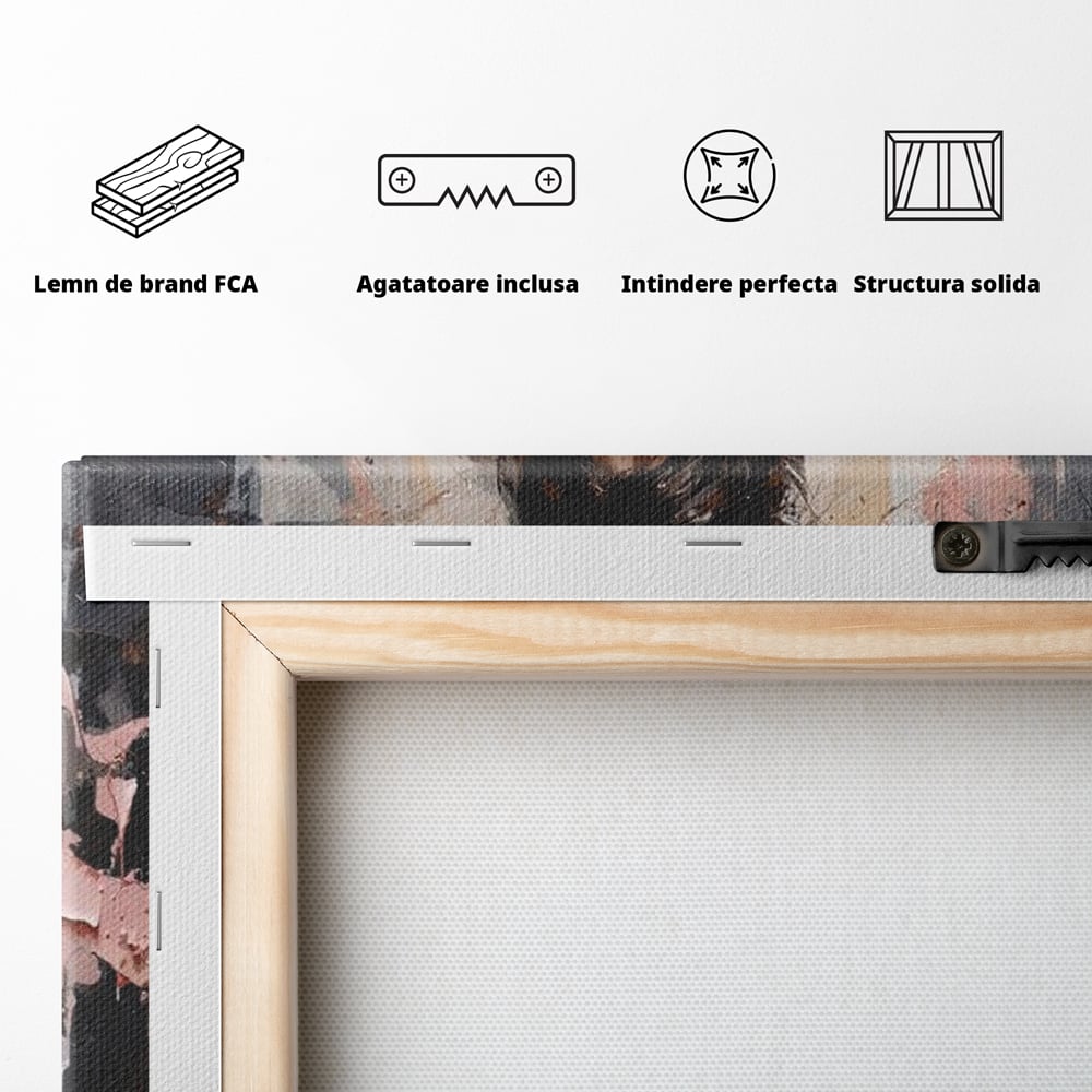 Tablou Canvas Premium, LuxCanva® N1199, Roz Efervescent, Feminin, Ochelari de Soare, Roz, Chic, Pahar, Vin, Sofisticat, Pub, Bar, Lounge, Restaurant, Bucatarie