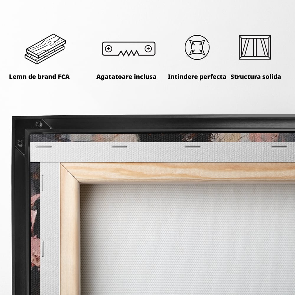Tablou Canvas Premium, LuxCanva® N1199, Roz Efervescent, Feminin, Ochelari de Soare, Roz, Chic, Pahar, Vin, Sofisticat, Pub, Bar, Lounge, Restaurant, Bucatarie