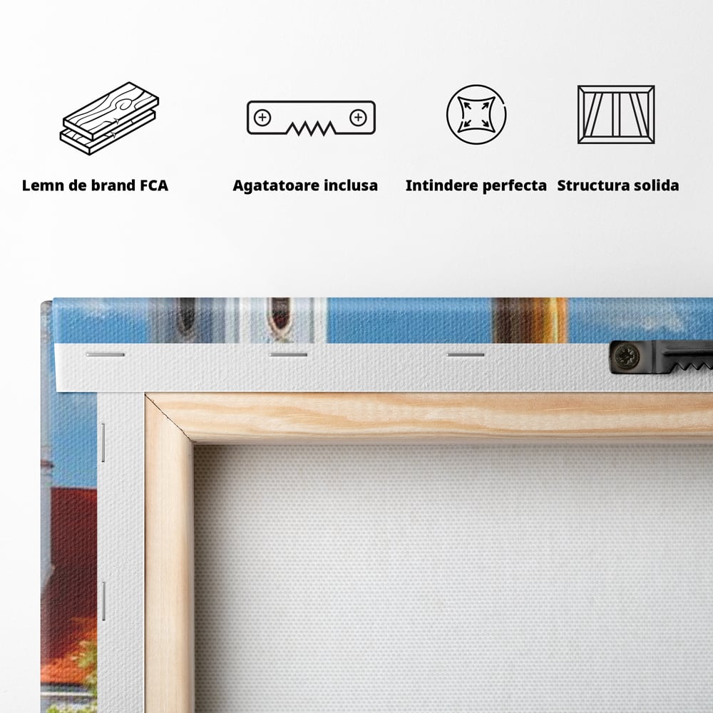 Tablou Canvas Premium, LuxCanva® N1200, Sub Bolta Vie, Vin Rosu, Sticla, Pahar, Bautura, Rustic, Manastire, Struguri, Pub, Bar, Lounge, Restaurant, Bucatarie