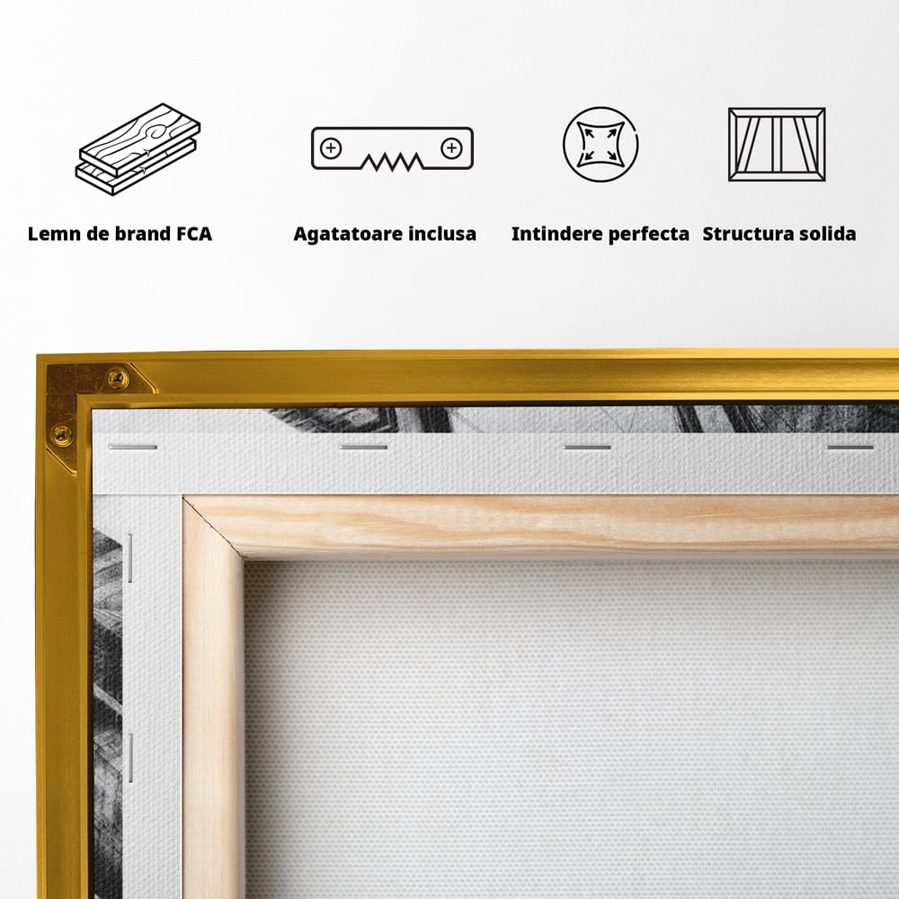 Tablou Canvas Premium, LuxCanva® O1041, Podul Brooklyn, New York, Arhitectura, Iconic, Pod, Infinit, Industrial, Urban, Atemporal, Stabilitate, Rezistenta, Maretie, Vis, Birou, Living, Dormitor