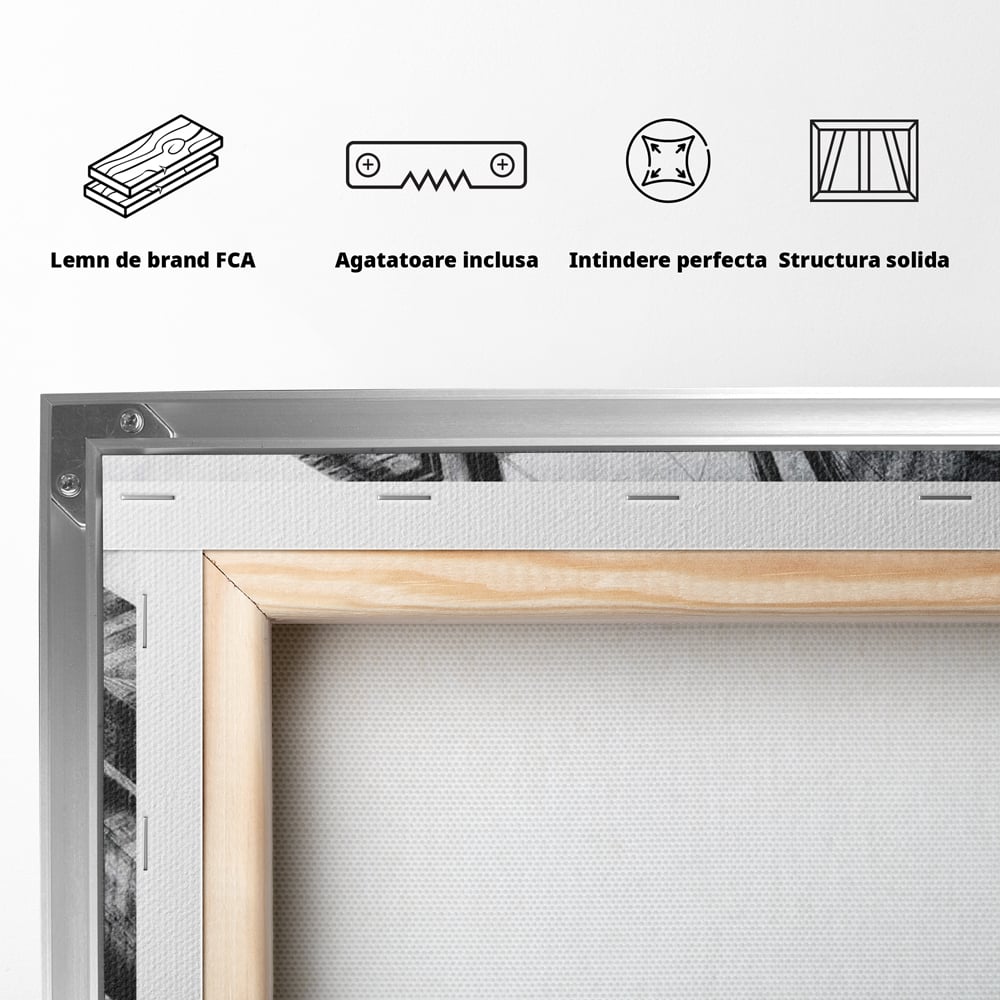 Tablou Canvas Premium, LuxCanva® O1041, Podul Brooklyn, New York, Arhitectura, Iconic, Pod, Infinit, Industrial, Urban, Atemporal, Stabilitate, Rezistenta, Maretie, Vis, Birou, Living, Dormitor